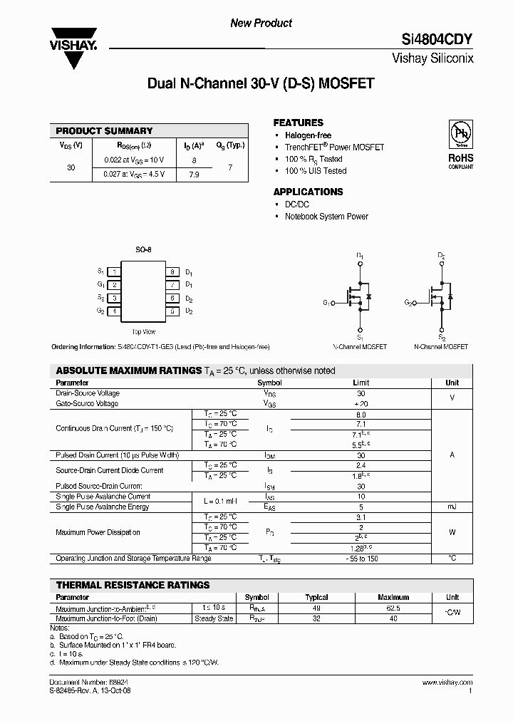 SI4804CDY_7648283.PDF Datasheet