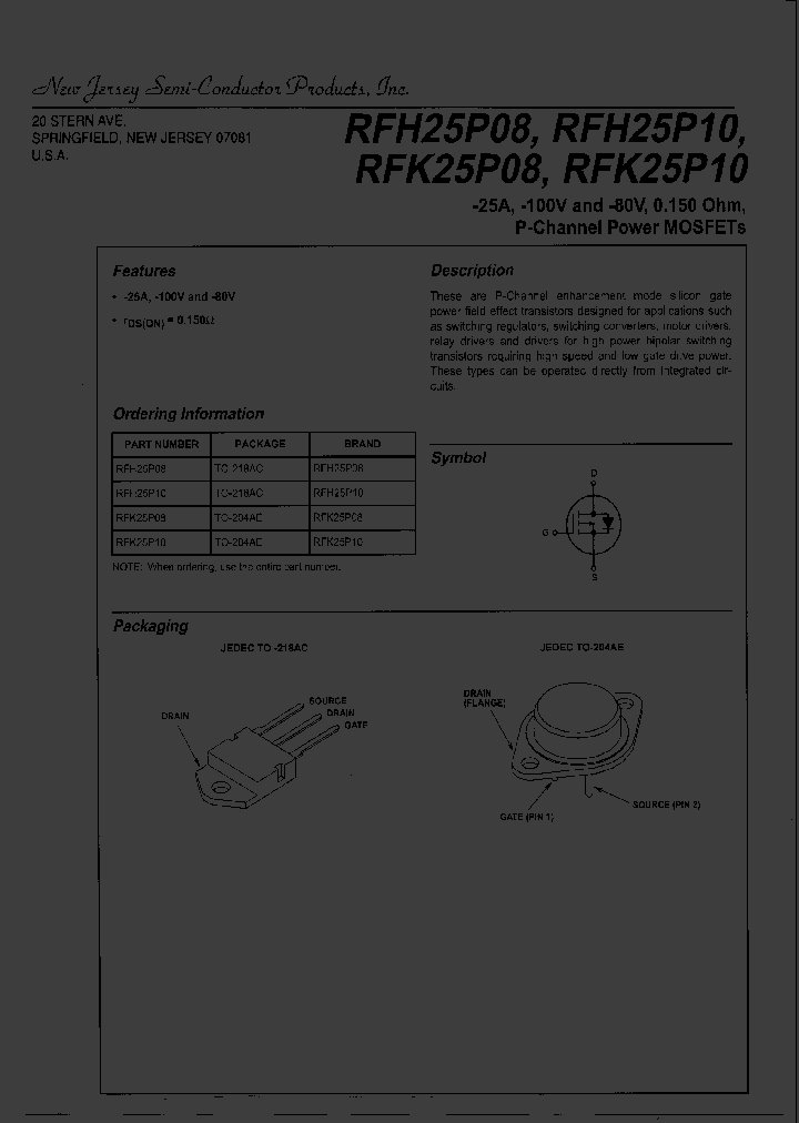 RFK25P08_7649322.PDF Datasheet
