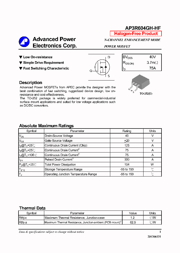 AP3R604GH-HF_7649585.PDF Datasheet