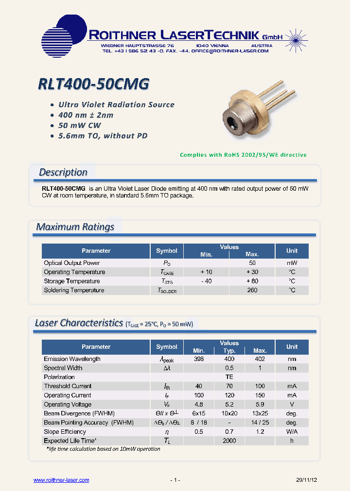 RLT400-50CMG_7653010.PDF Datasheet