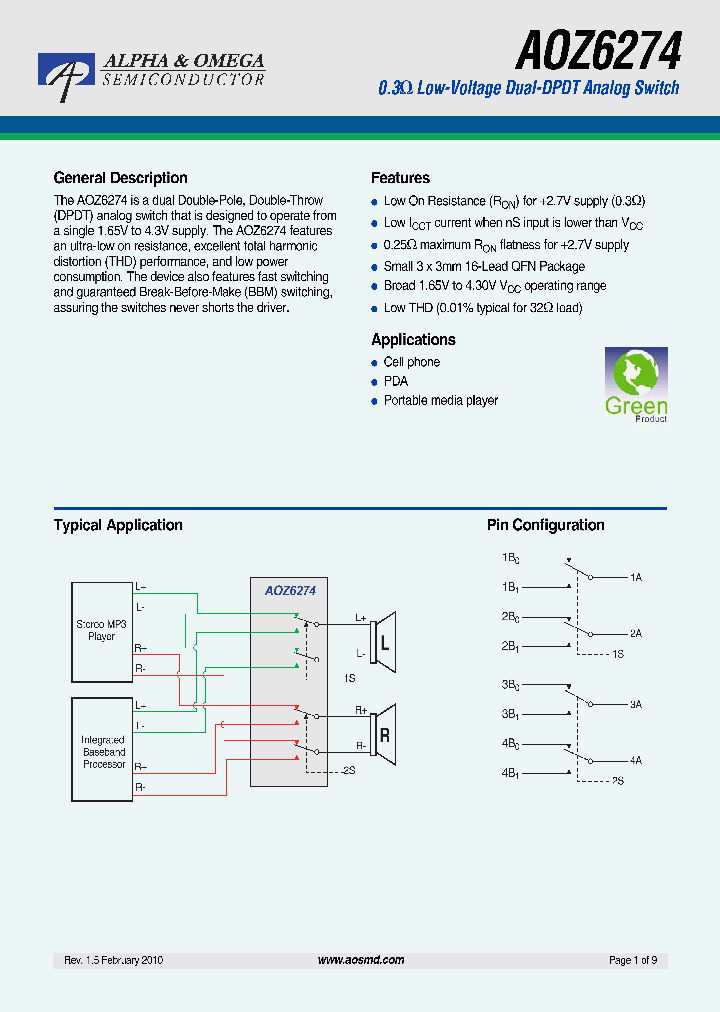AOZ6274QI_7660813.PDF Datasheet