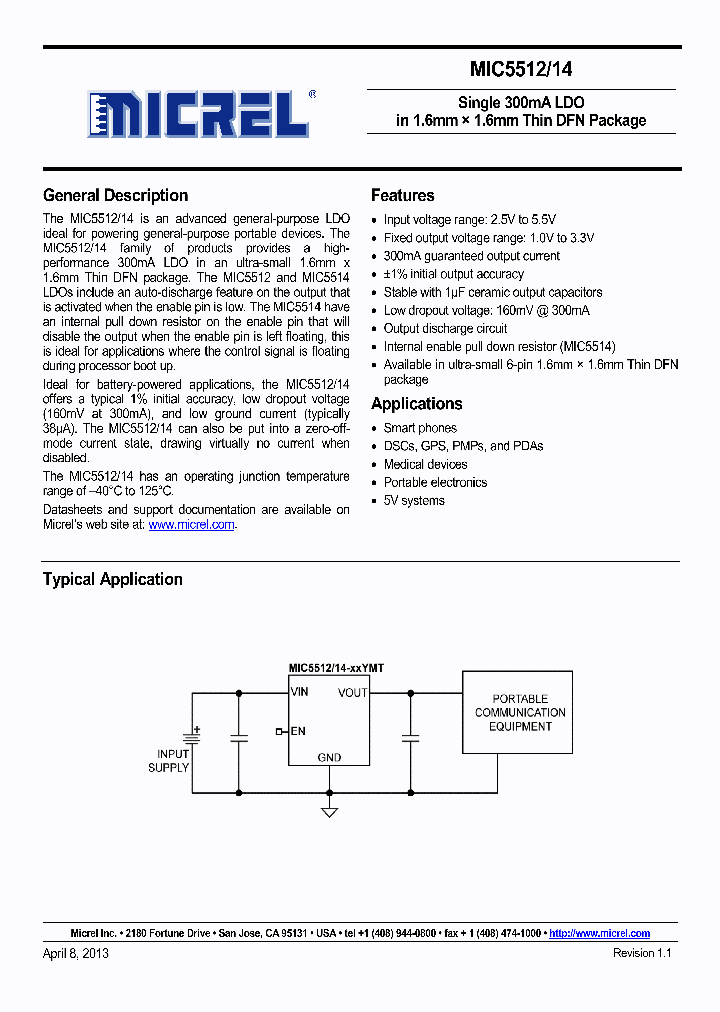 MIC5514-12YMT_7661292.PDF Datasheet