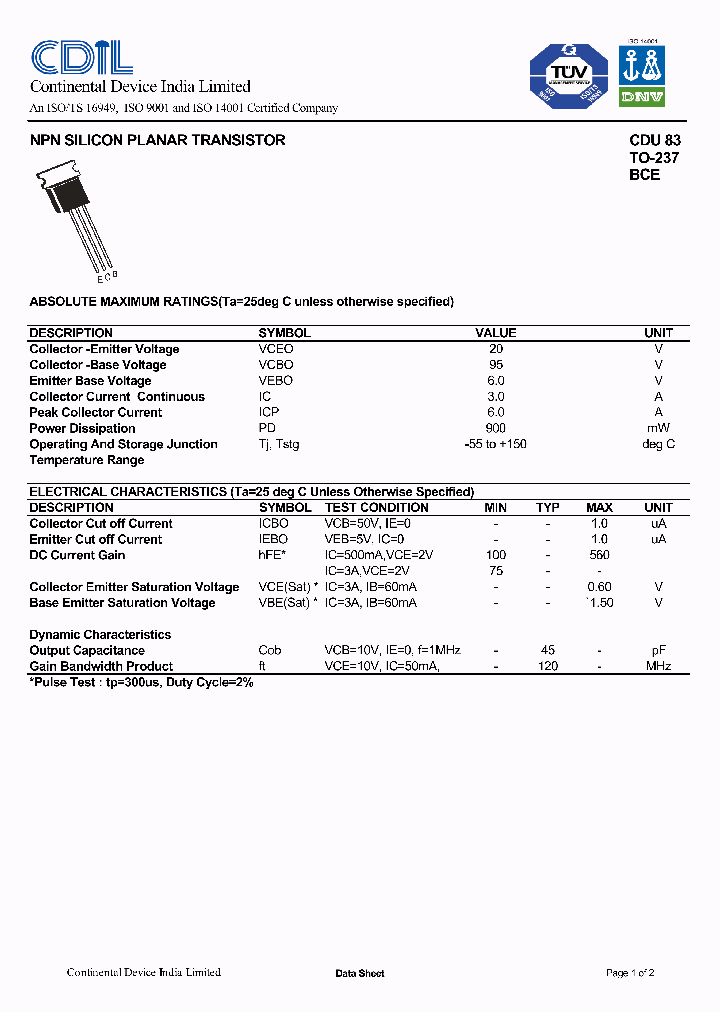 CDU83_7661371.PDF Datasheet