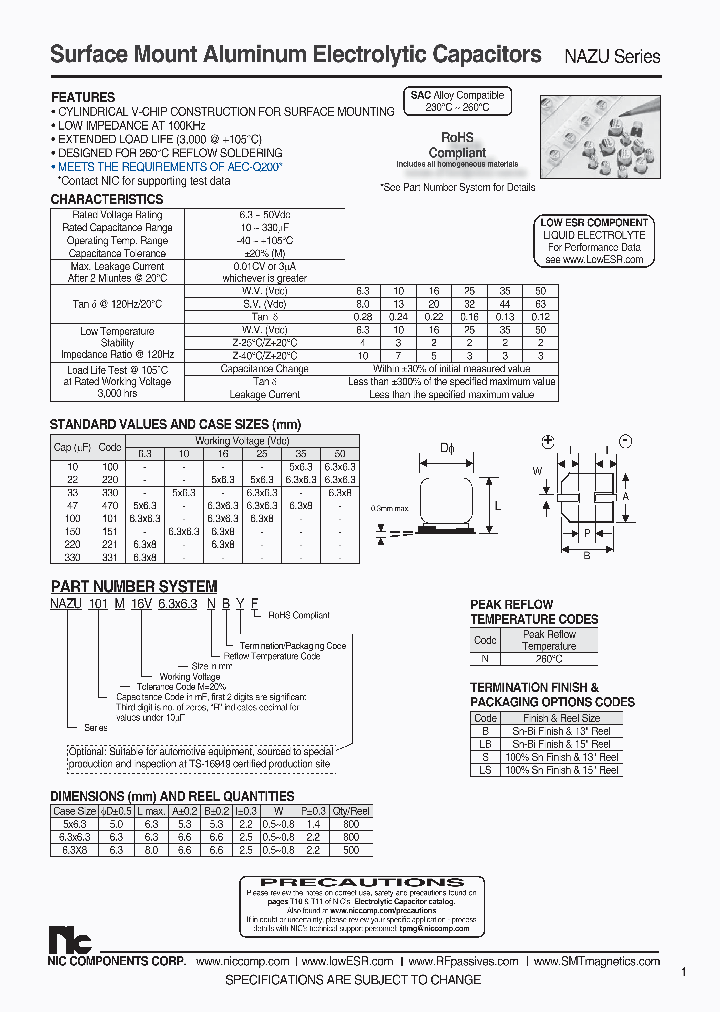 NAZU100M50V63X63NBF_7662282.PDF Datasheet