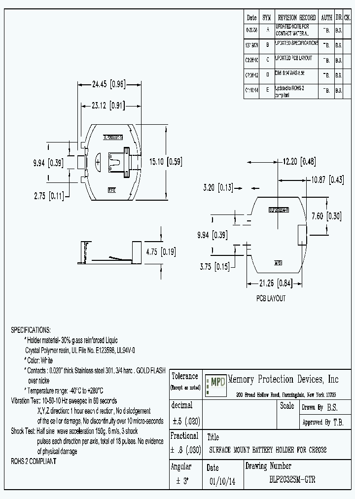 BLP2032SM-GTR_7663460.PDF Datasheet