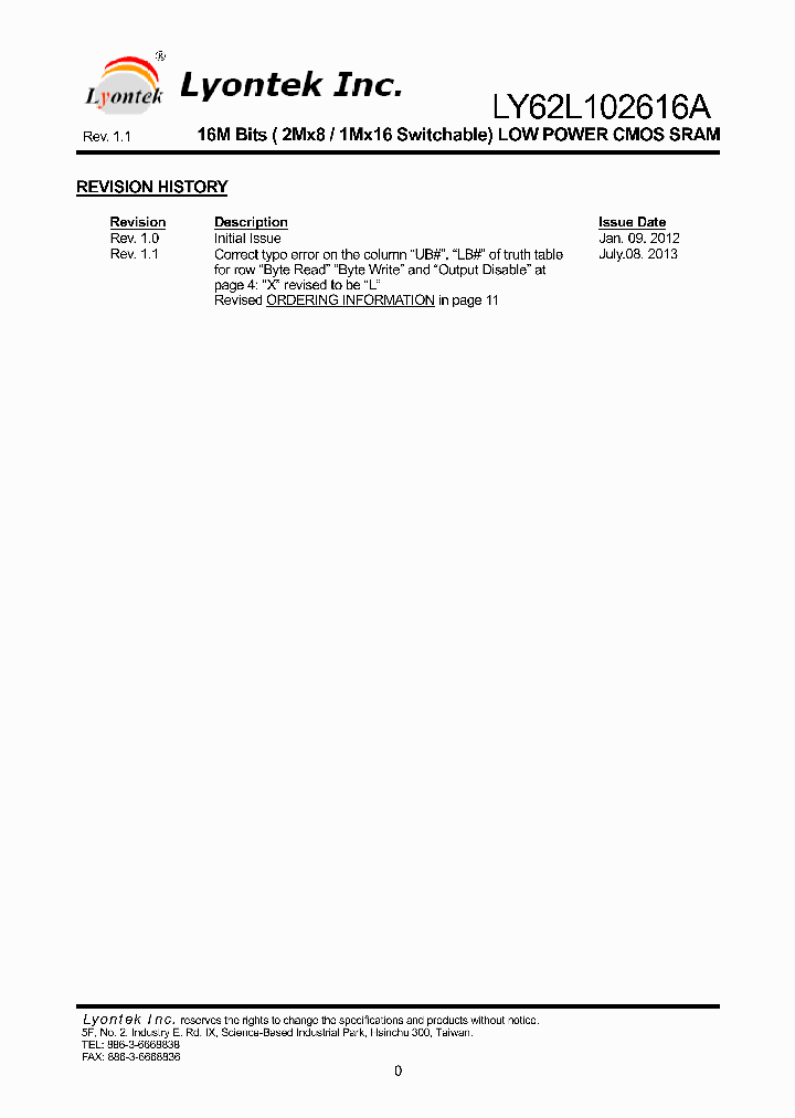 LY62L102616ALL-55SL_7663790.PDF Datasheet