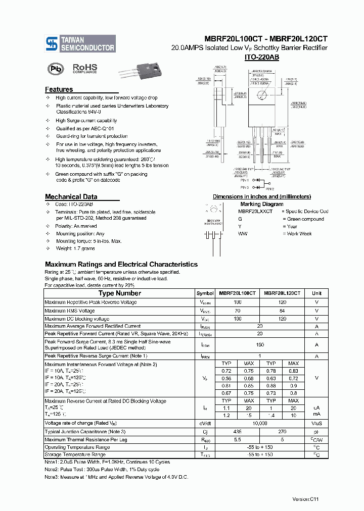 MBRF20L120CT_7664345.PDF Datasheet