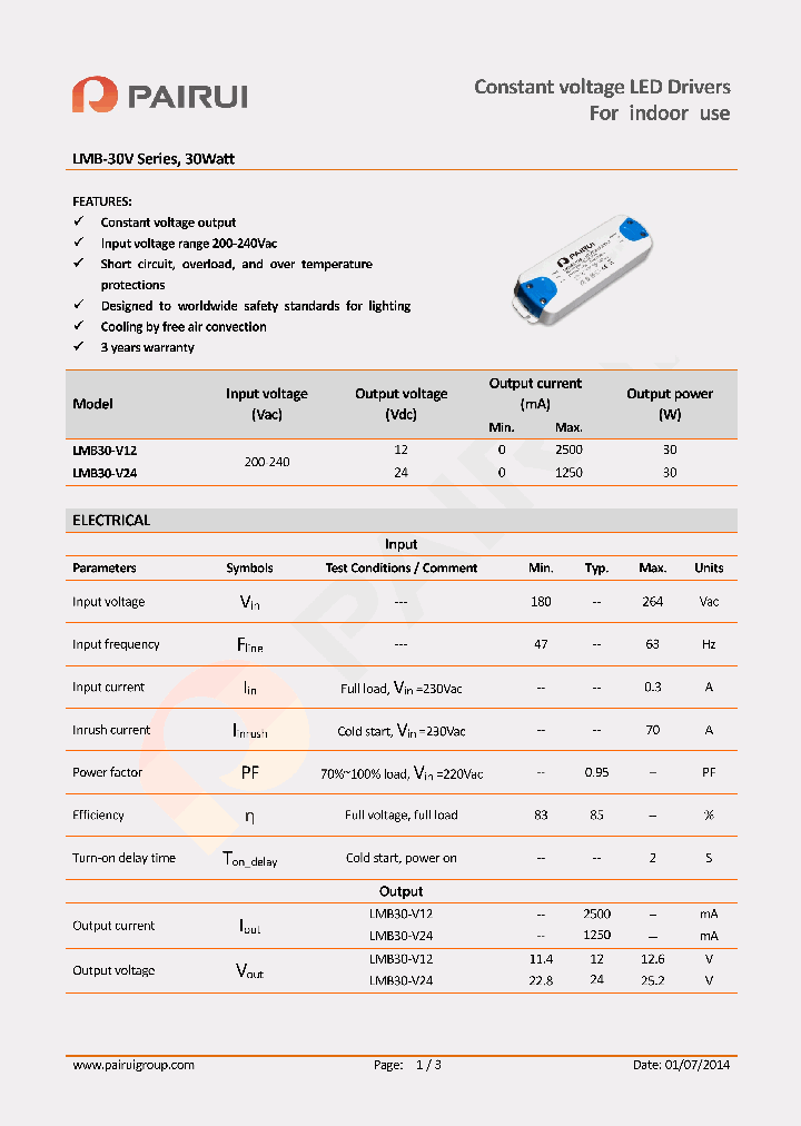 LMB-30V_7665713.PDF Datasheet