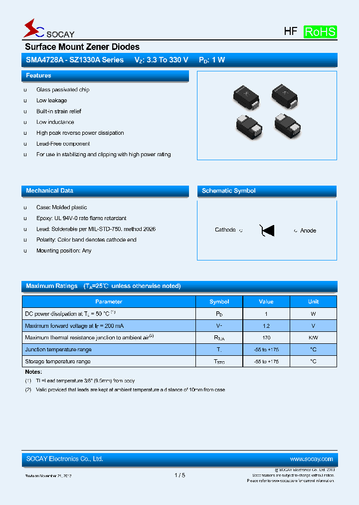 SMA4730A_7665947.PDF Datasheet