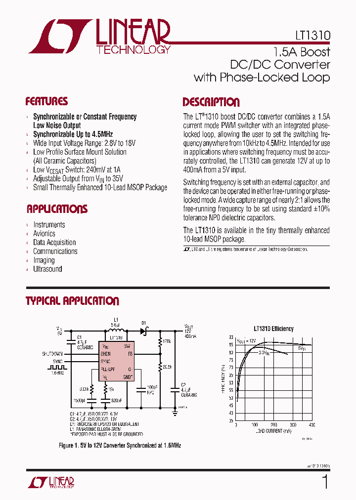 LT1310EMSETR_7666126.PDF Datasheet