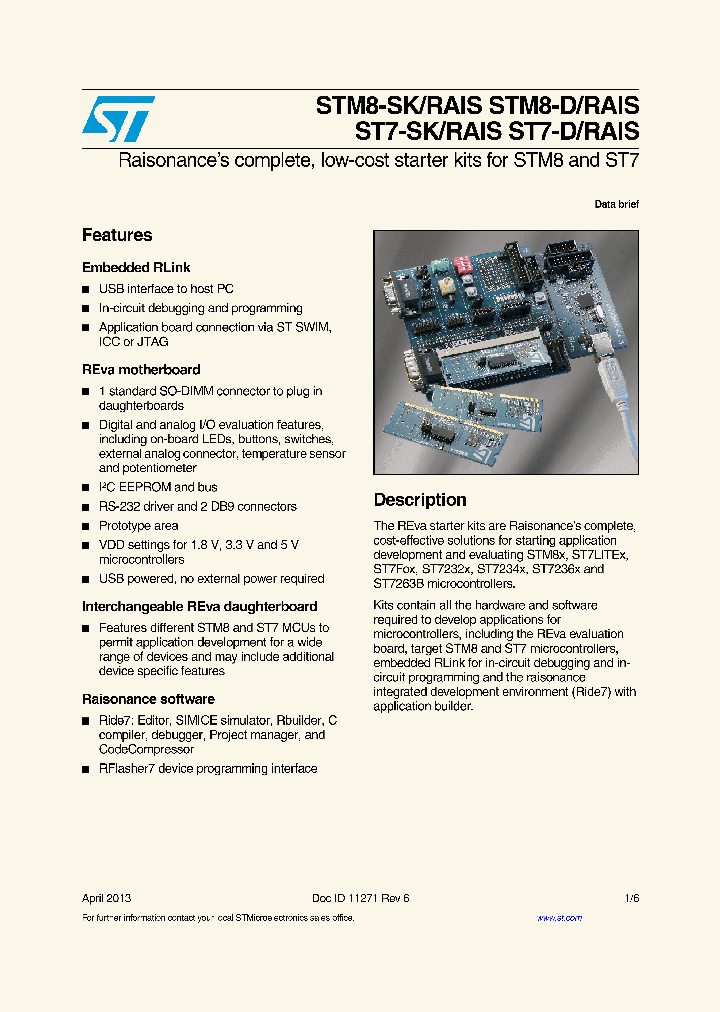 STM8-DRAIS_7666408.PDF Datasheet