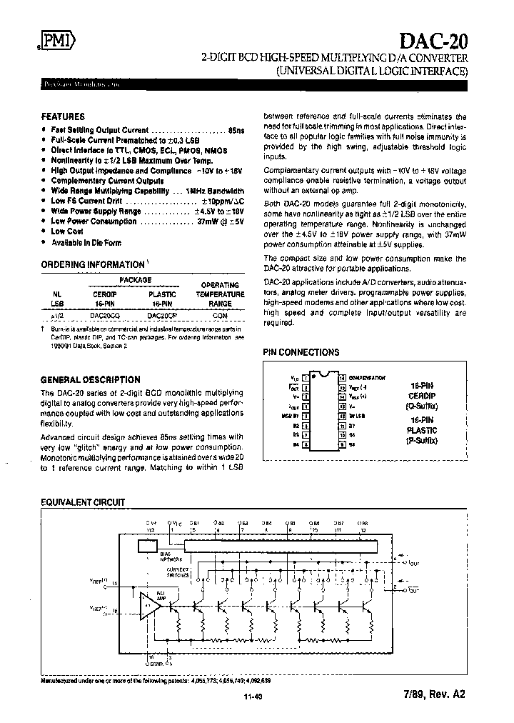 DAC20BICP_7667231.PDF Datasheet