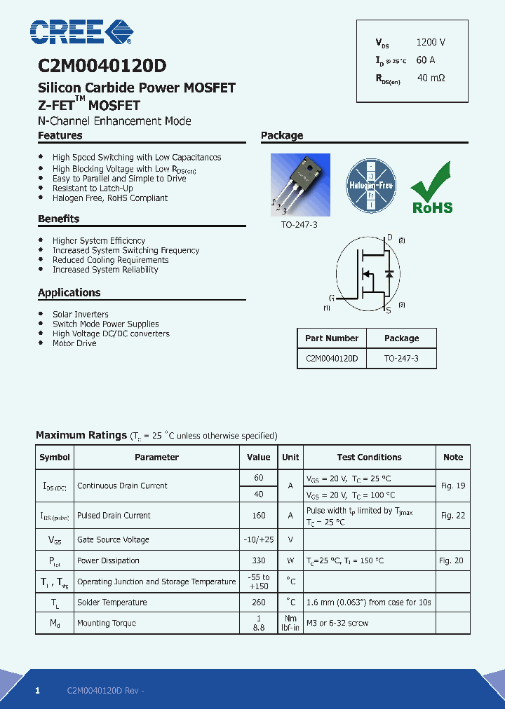 C2M0040120D_7668492.PDF Datasheet