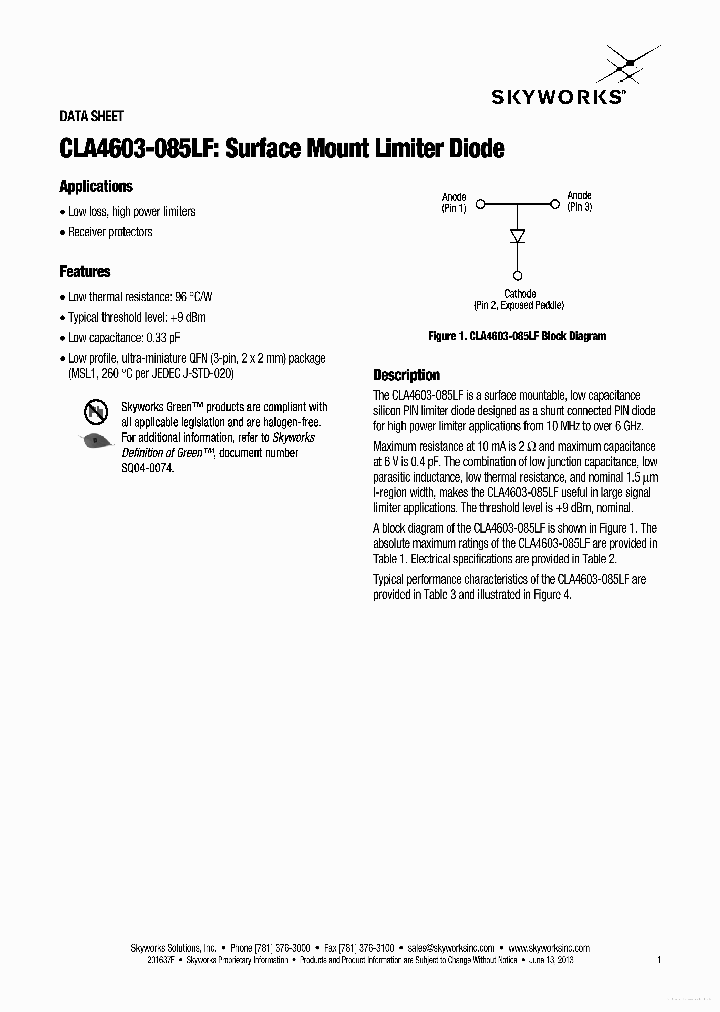 CLA4603-085LF_7668617.PDF Datasheet