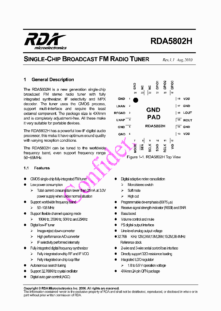RDA5802H_7668824.PDF Datasheet