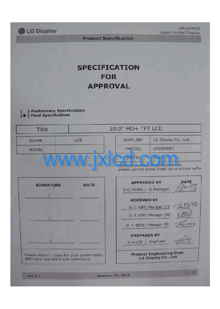 LM200WD3-TLA3_7668874.PDF Datasheet