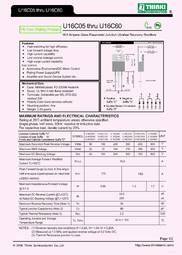 U16C05A_7669443.PDF Datasheet