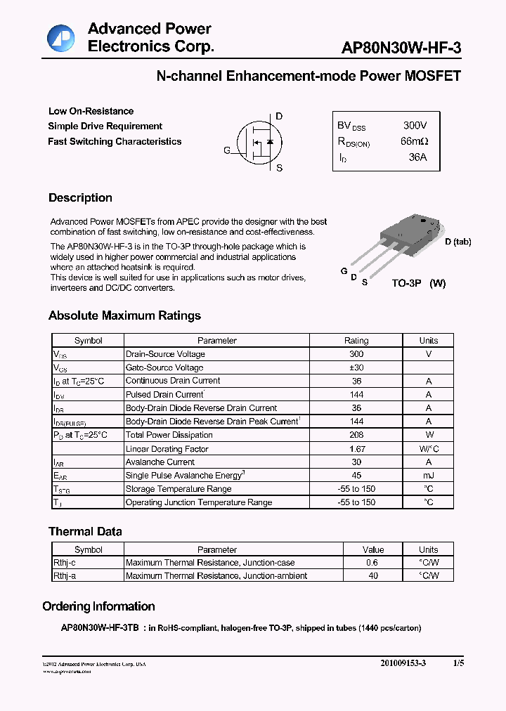 AP80N30W-HF-3_7669467.PDF Datasheet