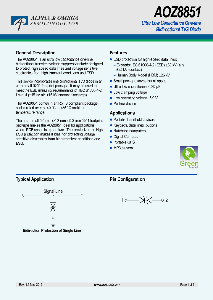 AOZ8851_7669743.PDF Datasheet