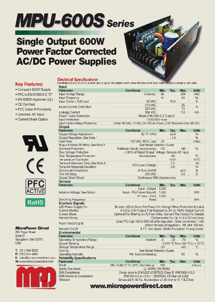MPU600S12YZI_7670057.PDF Datasheet