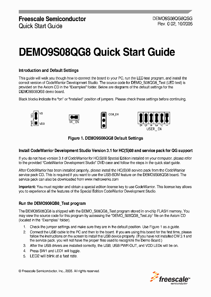 DEMO9S08QG8QSG_7670415.PDF Datasheet