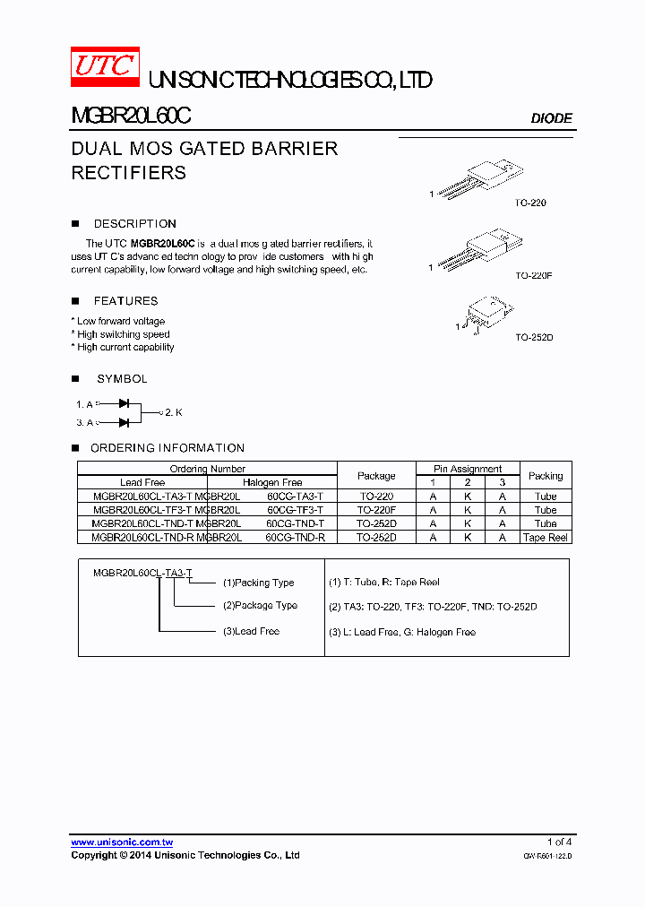 MGBR20L60CG-TA3-T_7670596.PDF Datasheet
