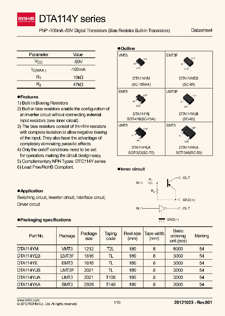 DTA114YUA_7670815.PDF Datasheet