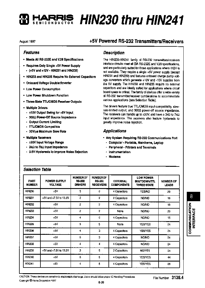 HIN230BY_7670824.PDF Datasheet