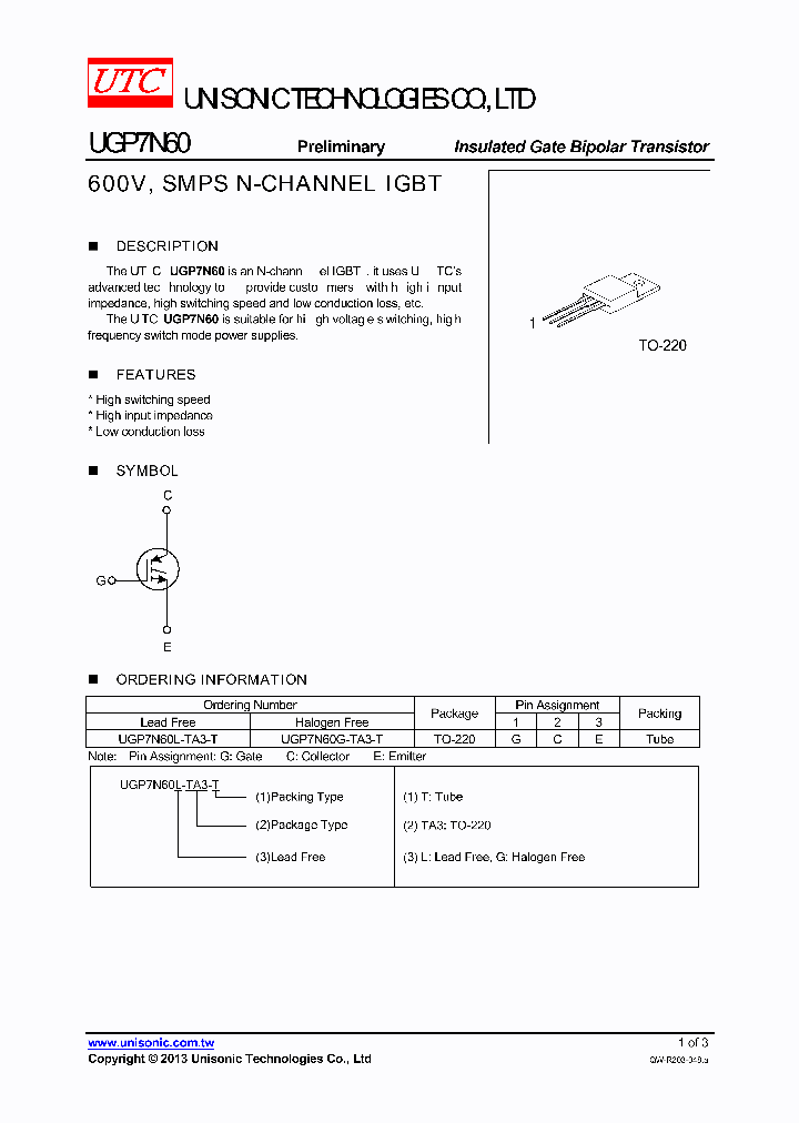 UGP7N60_7671224.PDF Datasheet