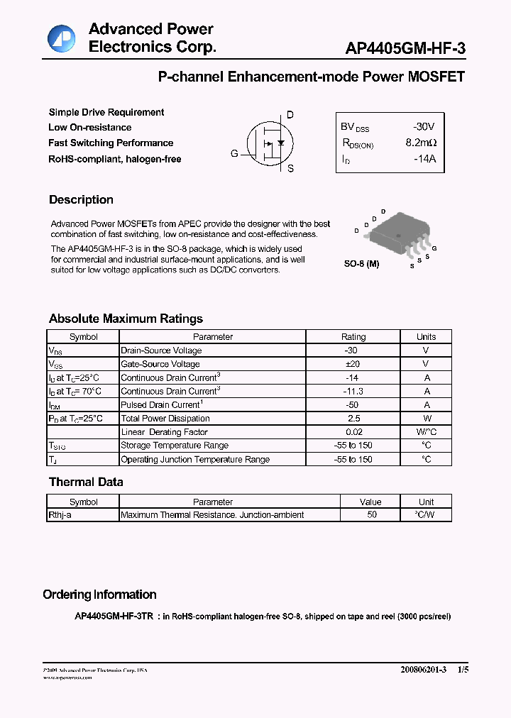 AP4405GM-HF-3_7672026.PDF Datasheet