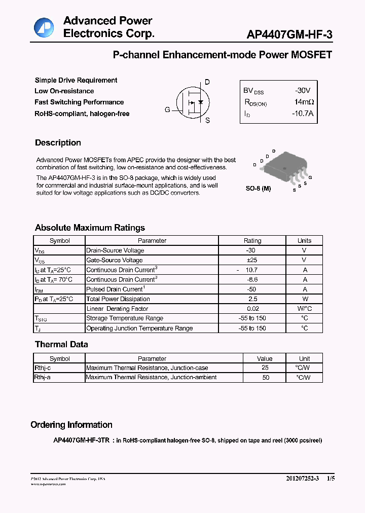 AP4407GM-HF-3_7672028.PDF Datasheet