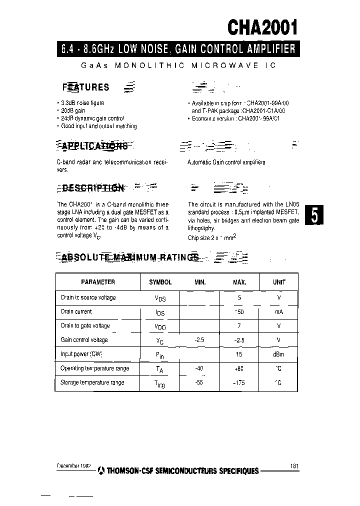 CHA2001-C1A00_7673484.PDF Datasheet