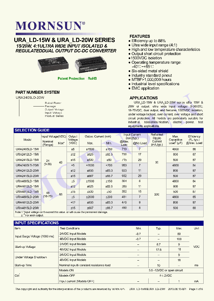 URA2405LD-15W_7674599.PDF Datasheet