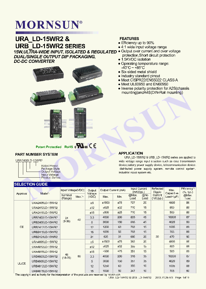 URA2405LD-15WR2_7674600.PDF Datasheet