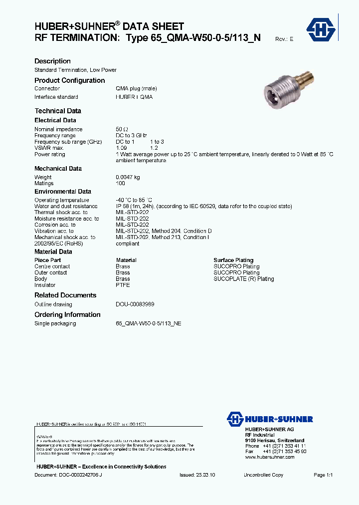65QMA-W50-0-5113NE_7675037.PDF Datasheet
