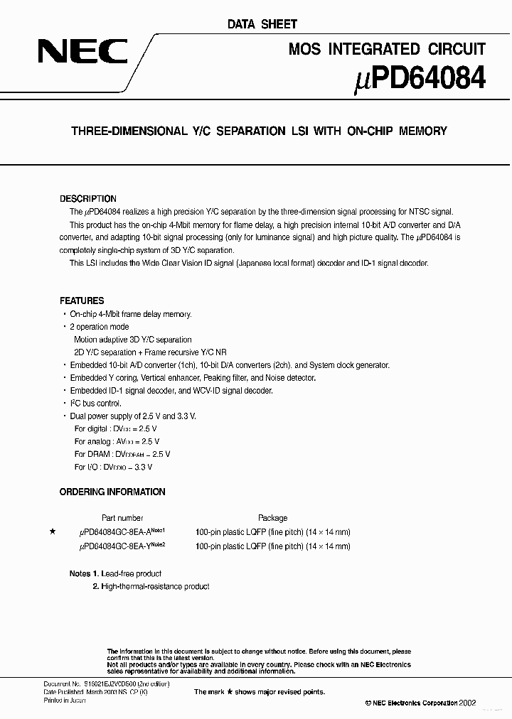 D64084_7676422.PDF Datasheet