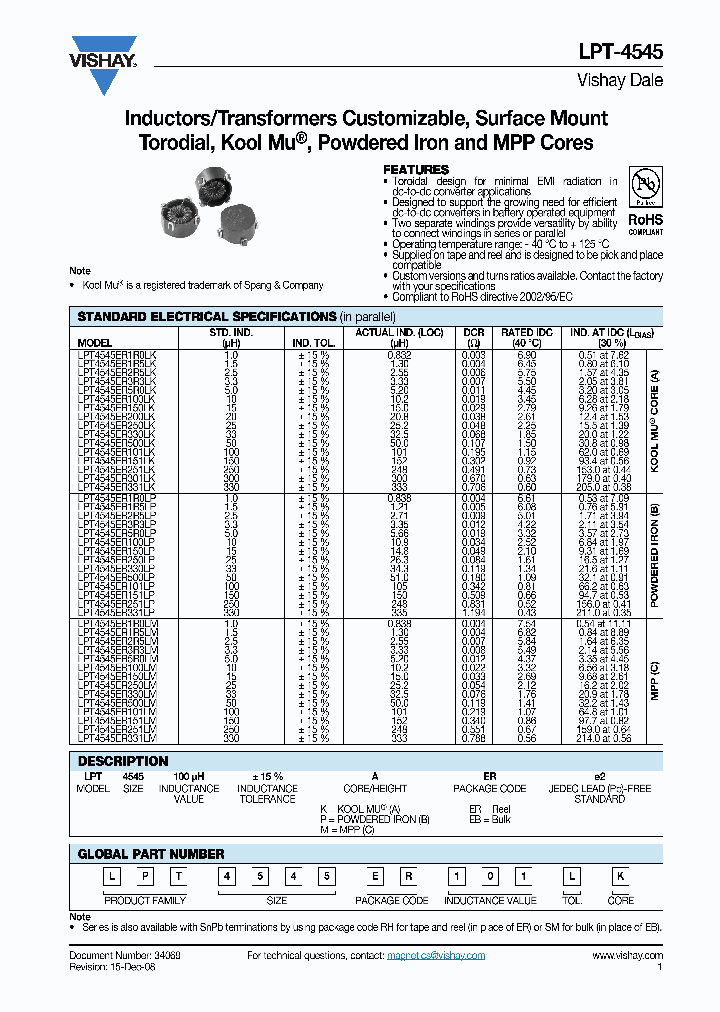 LPT4545SM500LP_7676913.PDF Datasheet