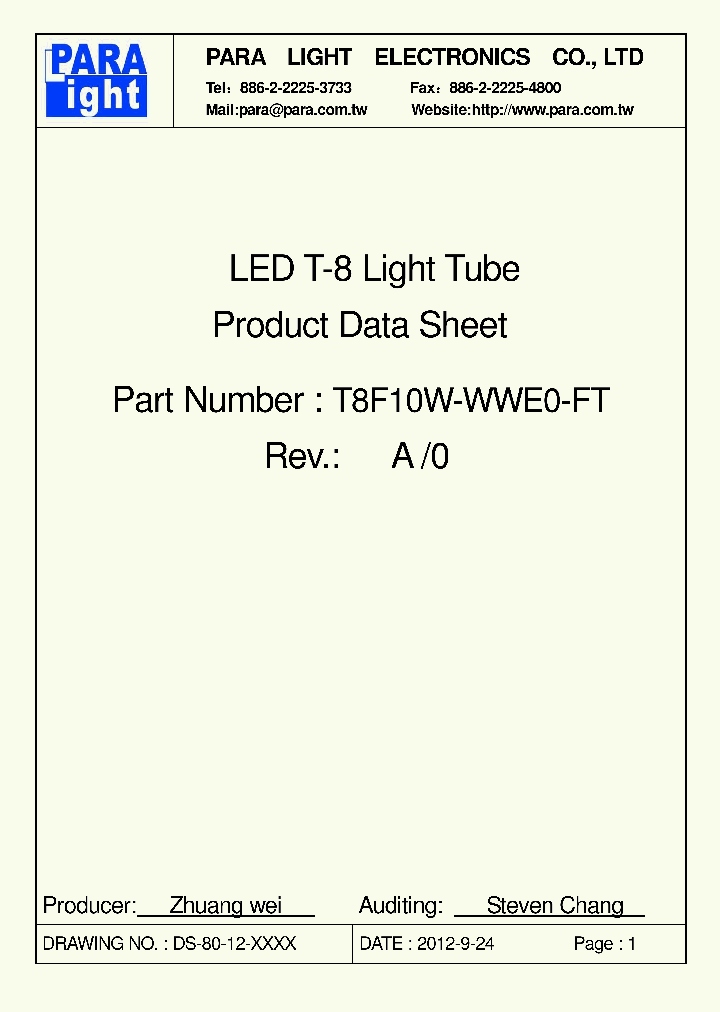 T8F10W-WWE0-FT_7678797.PDF Datasheet