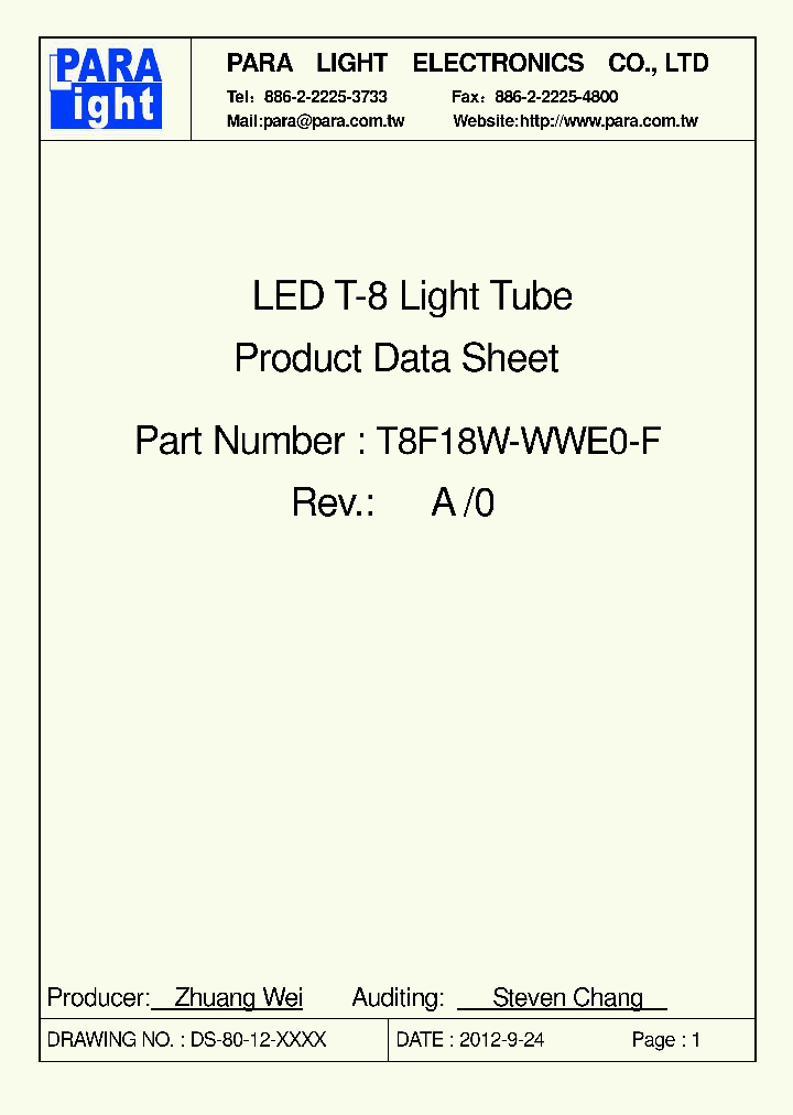 T8F18W-WWE0-F_7678802.PDF Datasheet