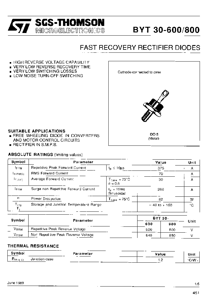BYT30-800_7678821.PDF Datasheet