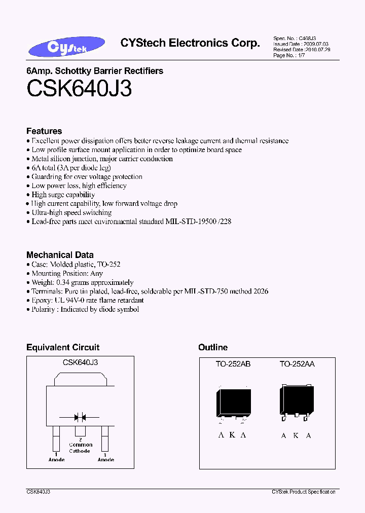 CSK640J3_7679112.PDF Datasheet