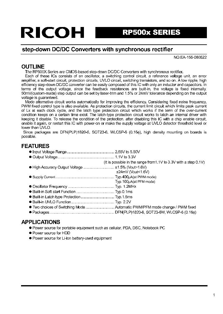 RP500Z264A-E2_7679340.PDF Datasheet