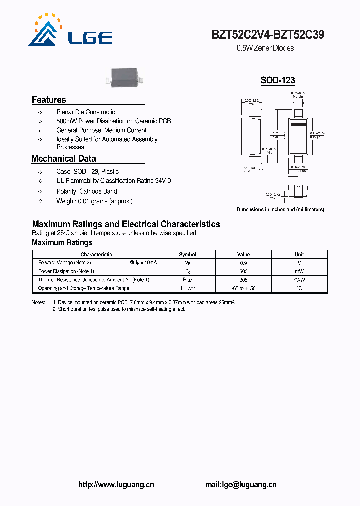 BZT52C_7680083.PDF Datasheet