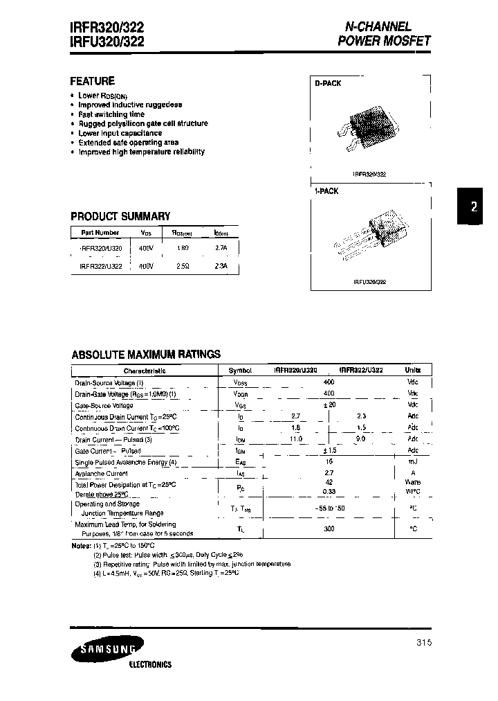 IRFU322_7680855.PDF Datasheet