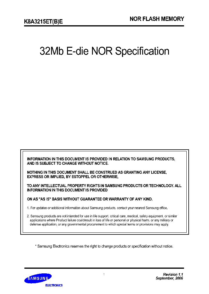 K8A3215EBE-FC7B_7680992.PDF Datasheet