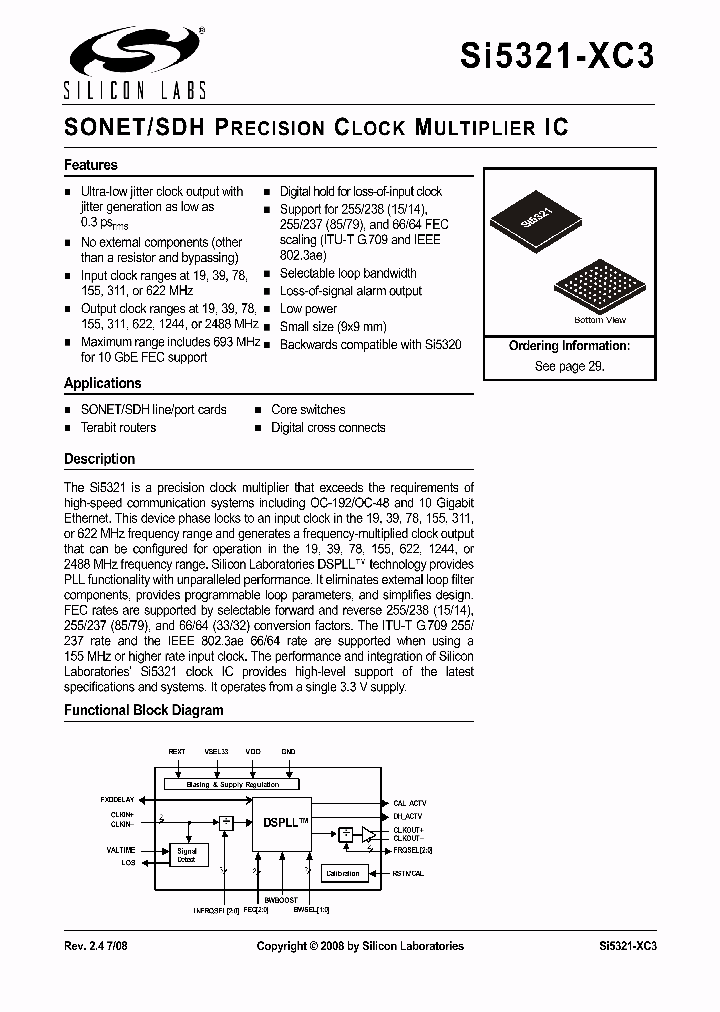 SI5321-G-XC3_7681789.PDF Datasheet