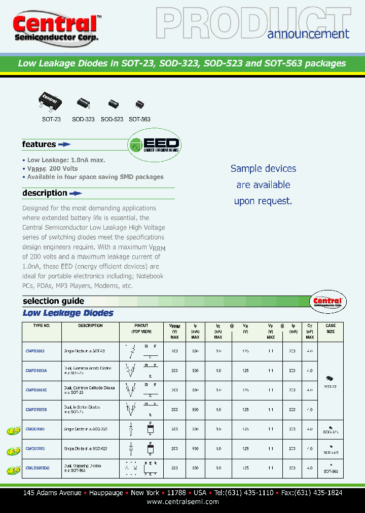 CMPD3003CTR_7681900.PDF Datasheet