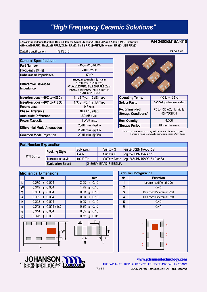 2450BM15A0015_7681512.PDF Datasheet
