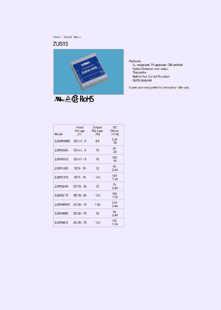 ZUS152405_7682904.PDF Datasheet