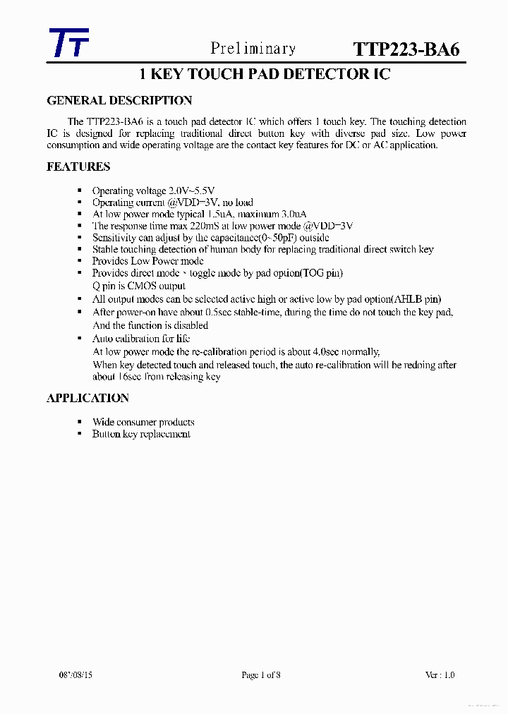 TTP223-BA6_7682888.PDF Datasheet